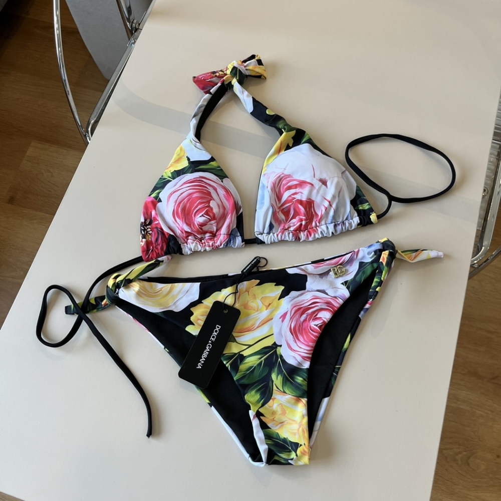 Dolce & Gabbana Floral Bikini Set